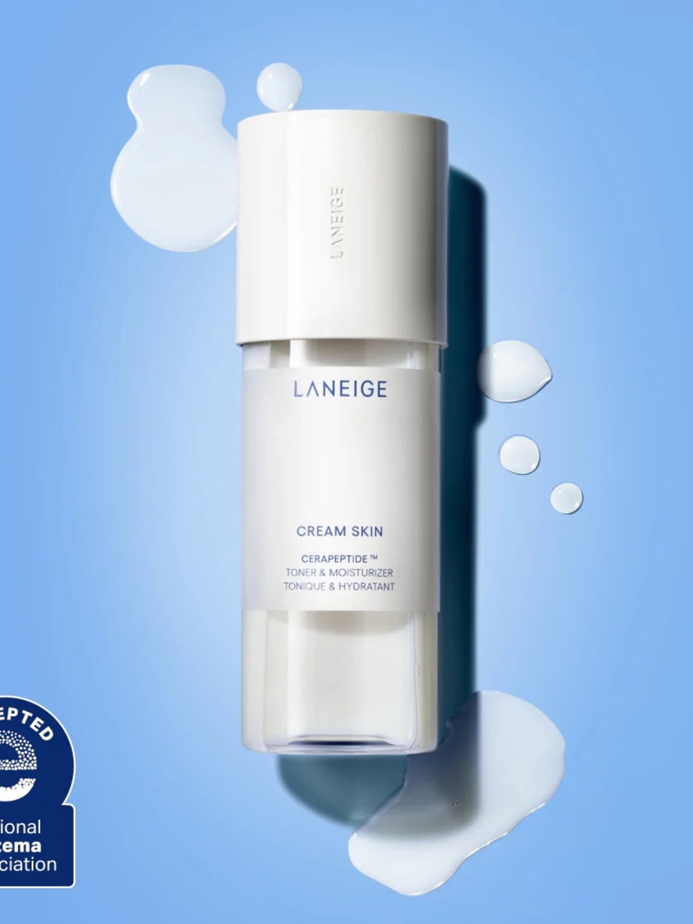 LANEIGE Cream Skin Toner & Moisturizer - White